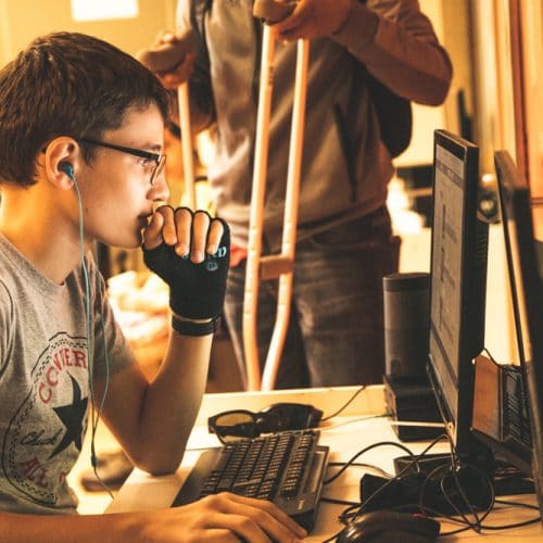 Online Opportunities for young people Credit: Mark Lukas